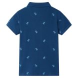 Sötétkék gyerekpólóing 140