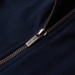 Tengerészkék gyerekpulóver cipzárral 92