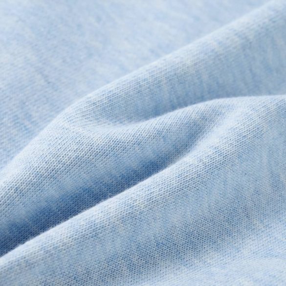 Halvány kék melange gyerekpulóver 116