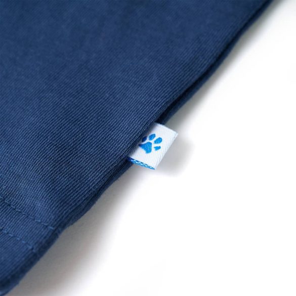 Sötétkék gyerekpóló 128