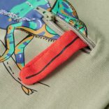 Világos keki rövid ujjú gyerekpóló 128