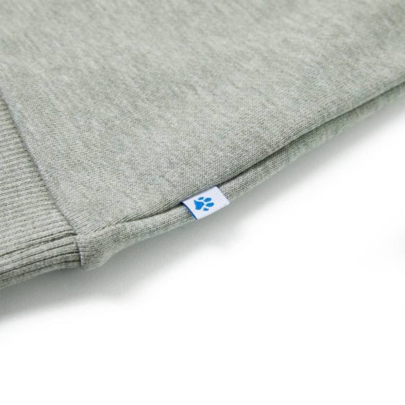 Világos keki melange gyerekpulóver 92