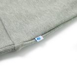 Világos keki melange gyerekpulóver 104