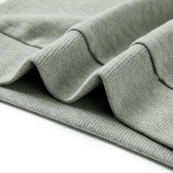 Világos keki melange gyerekpulóver 104