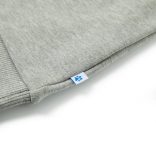 Világos keki melange gyerekpulóver 116