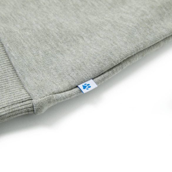 Világos keki melange gyerekpulóver 116