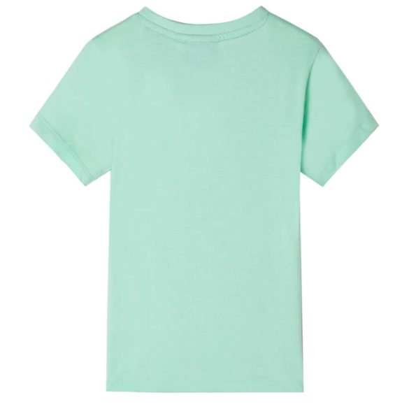 Világoszöld rövid ujjú gyerekpóló 116