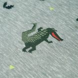 Világos keki melange gyerekpulóver 92