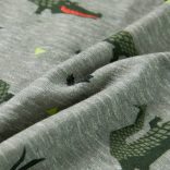 Világos keki melange gyerekpóló 104