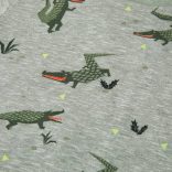 Világos keki melange gyerekpóló 140