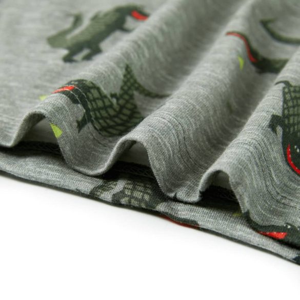 Világos keki melange gyerekpóló 140