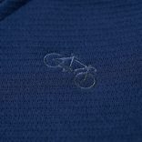 Tengerészkék gyerekpulóver cipzárral 92