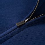 Tengerészkék gyerekpulóver cipzárral 104