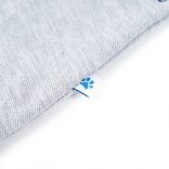 Szürke melange gyerekpólóing 92