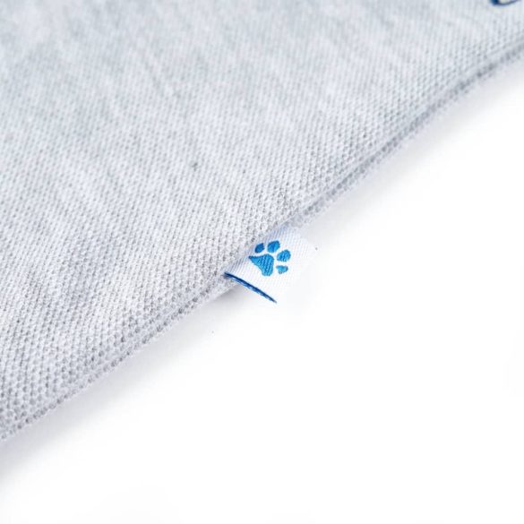 Szürke melange gyerekpólóing 92