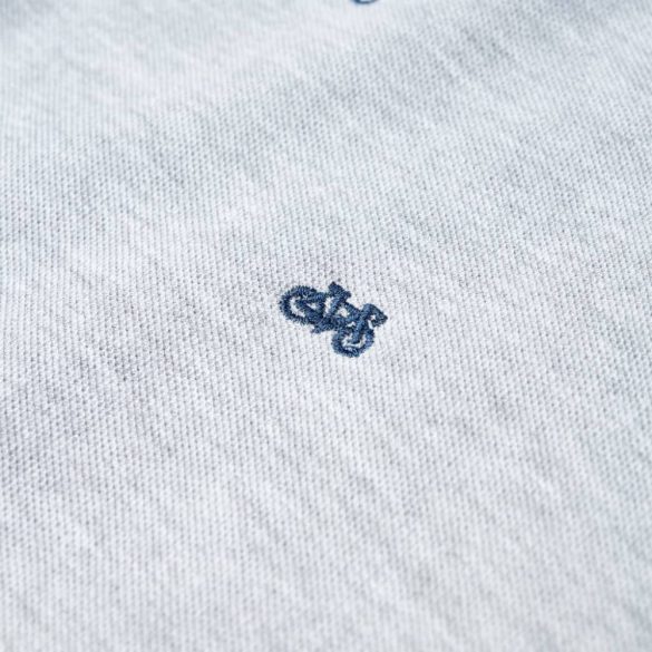 Szürke melange gyerekpólóing 104