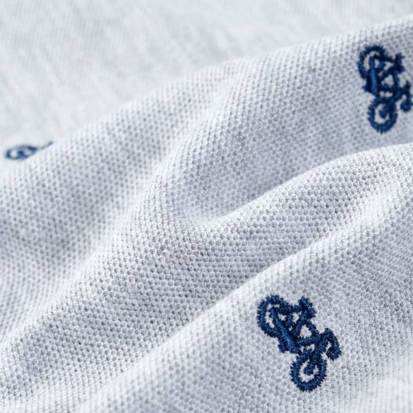 Szürke melange gyerekpólóing 104