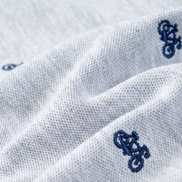 Szürke melange gyerekpólóing 116