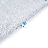 Szürke melange gyerekpólóing 128