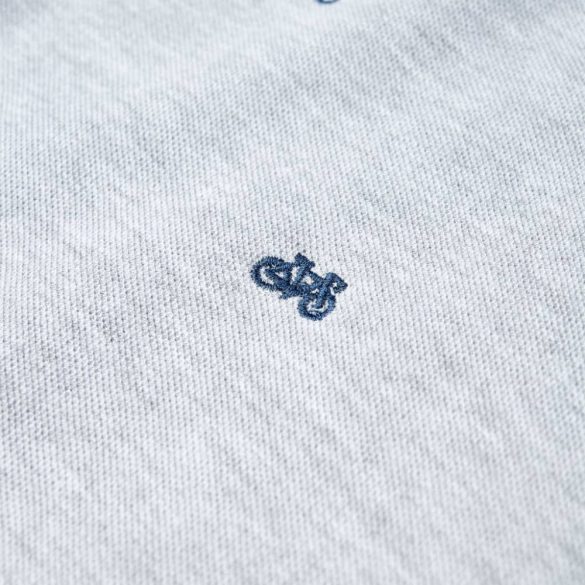 Szürke melange gyerekpólóing 140