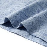 Kék melange rövid ujjú gyerekpóló 140