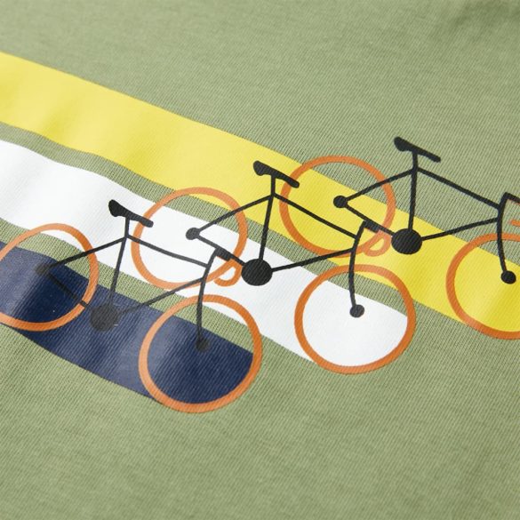 Világos keki rövid ujjú gyerekpóló 116