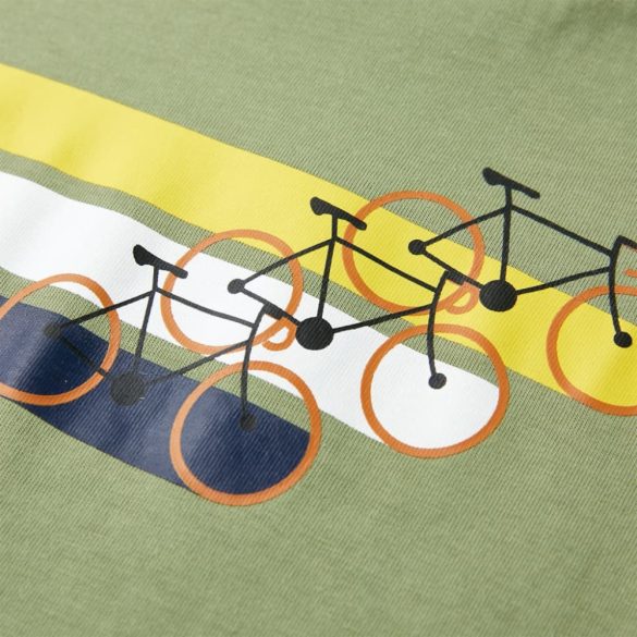 Világos keki rövid ujjú gyerekpóló 140