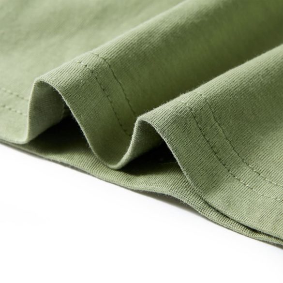 Világos keki rövid ujjú gyerekpóló 140