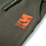 Sötét keki gyerekrövidnadrág húzózsinórral 140