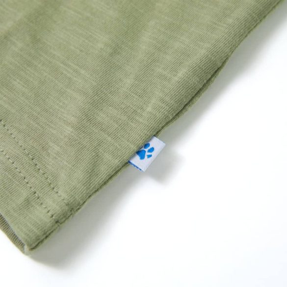 Világos keki rövid ujjú gyerekpóló 104