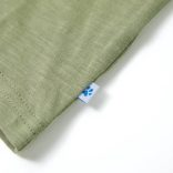 Világos keki rövid ujjú gyerekpóló 116