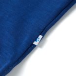 Sötétkék rövid ujjú gyerekpóló 140