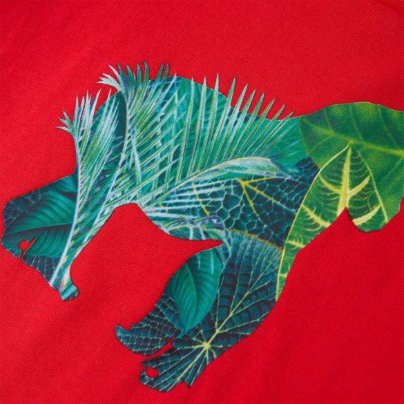 Piros gyerekpóló 140