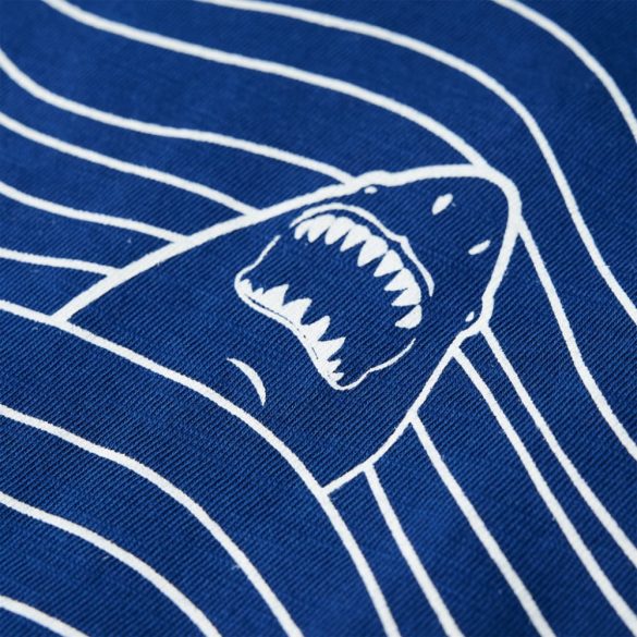 Sötétkék gyerekpóló 128