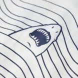 Ekrü színű gyerekpóló 128