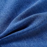 Sötétkék melange kapucnis gyerekpulóver cipzárral 92