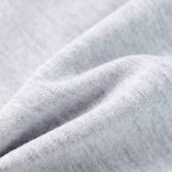 Szürke kapucnis gyerekpulóver cipzárral 92