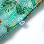 Világoszöld melange gyerekpulóver 92