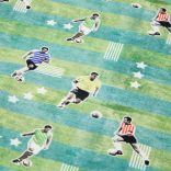 Világoszöld melange gyerekpulóver 116