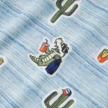 Vegyes kék gyerekpóló 140