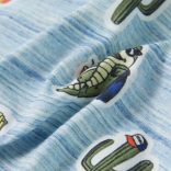 Vegyes kék gyerekpóló 140