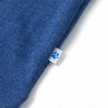 Sötétkék melange gyerek felső 104