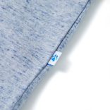 Kék melange gyerek felső 116