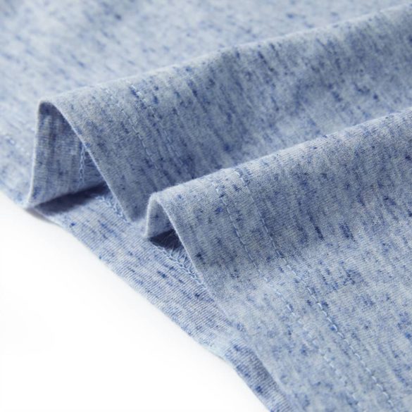 Kék melange gyerek felső 128