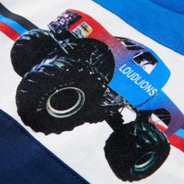 Kék és tengerészkék gyerekpóló 116