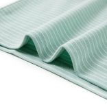 Világos mentaszínű csíkos gyerekpóló 104