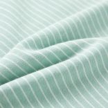 Világos mentaszínű csíkos gyerekpóló 104