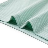 Világos mentaszínű csíkos gyerekpóló 128