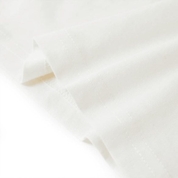 Ekrü színű gyerekpóló 128