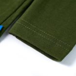 Sötét keki hosszú ujjú gyerekpóló 128